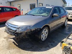 Salvage cars for sale at Pekin, IL auction: 2011 Ford Fusion SE