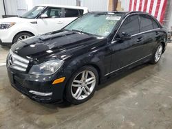Mercedes-Benz salvage cars for sale: 2012 Mercedes-Benz C 300 4matic