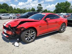 Salvage cars for sale at Hampton, VA auction: 2015 Ford Mustang GT