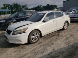 Salvage cars for sale at Spartanburg, SC auction: 2011 Honda Accord SE