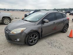Salvage cars for sale from Copart Houston, TX: 2014 Ford Focus SE