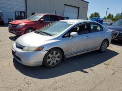 Salvage cars for sale from Copart Woodburn, OR: 2008 Honda Civic LX