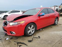 Vehiculos salvage en venta de Copart Grand Prairie, TX: 2013 Acura TSX