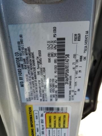 2015 Ford Fusion SE Phev