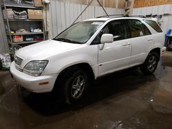 Salvage cars for sale from Copart Anchorage, AK: 2002 Lexus RX 300