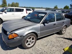 Salvage cars for sale at Arlington, WA auction: 1990 Toyota Corolla