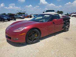 Salvage cars for sale at San Antonio, TX auction: 2008 Chevrolet Corvette