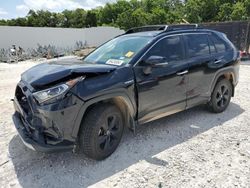 Salvage cars for sale at New Braunfels, TX auction: 2020 Toyota Rav4 Limited