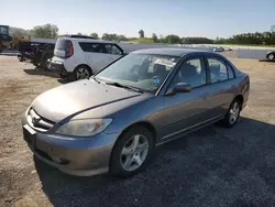 Salvage cars for sale from Copart Mcfarland, WI: 2004 Honda Civic EX