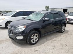 Salvage cars for sale at Kansas City, KS auction: 2016 Chevrolet Equinox LT