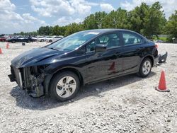 Salvage cars for sale at Houston, TX auction: 2015 Honda Civic LX