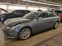 Salvage cars for sale at Wheeling, IL auction: 2013 Audi A4 Premium Plus