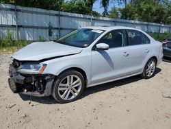 Salvage cars for sale at Hampton, VA auction: 2017 Volkswagen Jetta SEL