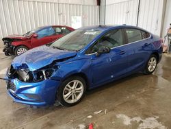 Salvage cars for sale at Franklin, WI auction: 2017 Chevrolet Cruze LT