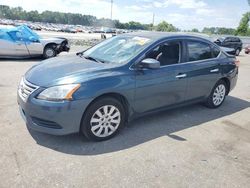 Salvage cars for sale at Dunn, NC auction: 2014 Nissan Sentra S