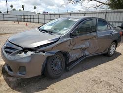 Salvage cars for sale at Mercedes, TX auction: 2012 Toyota Corolla Base