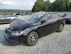 Salvage cars for sale from Copart Concord, NC: 2017 Volkswagen Jetta SE
