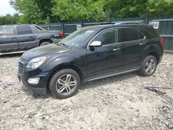 Salvage cars for sale from Copart Candia, NH: 2017 Chevrolet Equinox Premier