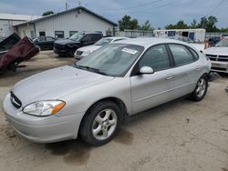 Salvage cars for sale at Pekin, IL auction: 2001 Ford Taurus SE