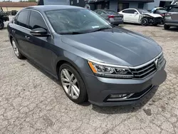 Salvage cars for sale at Dyer, IN auction: 2018 Volkswagen Passat SE