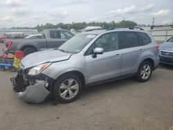 Salvage cars for sale at Pennsburg, PA auction: 2015 Subaru Forester 2.5I Premium