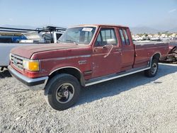 Salvage cars for sale at Mentone, CA auction: 1991 Ford F250