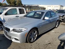 Salvage cars for sale at Martinez, CA auction: 2012 BMW 535 I