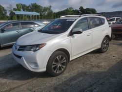Salvage cars for sale at Spartanburg, SC auction: 2015 Toyota Rav4 Limited