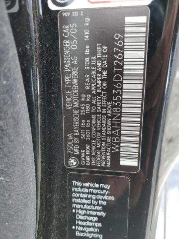 2006 BMW 750 LI