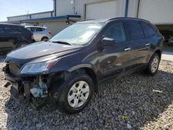 Chevrolet salvage cars for sale: 2017 Chevrolet Traverse LS