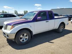 Salvage cars for sale from Copart Rocky View County, AB: 2007 Nissan Frontier King Cab LE