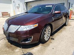 Salvage cars for sale at Pekin, IL auction: 2010 Lincoln MKS