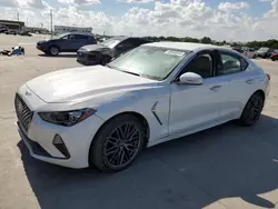 Salvage cars for sale at auction: 2019 Genesis G70 Advanced