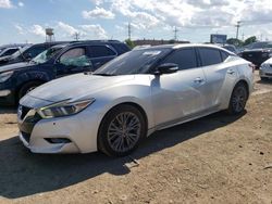 Salvage cars for sale at Dyer, IN auction: 2018 Nissan Maxima 3.5S