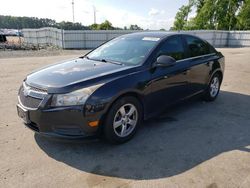 Salvage cars for sale at Dunn, NC auction: 2014 Chevrolet Cruze LT
