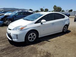 Salvage cars for sale at San Diego, CA auction: 2014 Toyota Prius