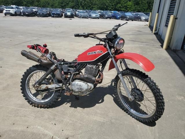 1981 Honda XL500 S