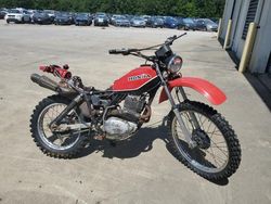 Salvage cars for sale from Copart Gaston, SC: 1981 Honda XL500 S