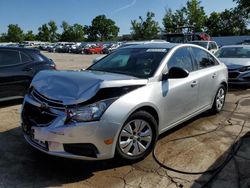 Chevrolet salvage cars for sale: 2013 Chevrolet Cruze LS