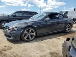 Salvage cars for sale at Dyer, IN auction: 2010 BMW 650 I