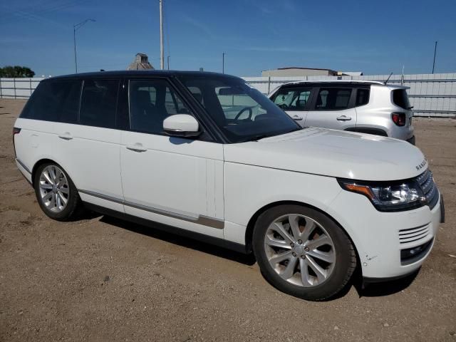 2016 Land Rover Range Rover HSE