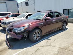 Salvage cars for sale at Vallejo, CA auction: 2020 KIA Optima LX