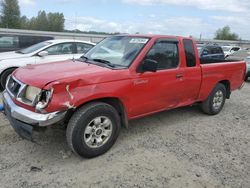 Nissan Frontier King cab xe salvage cars for sale: 1998 Nissan Frontier King Cab XE