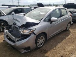 Salvage cars for sale at Elgin, IL auction: 2017 Honda FIT LX