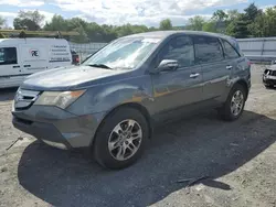 Salvage cars for sale from Copart Grantville, PA: 2008 Acura MDX