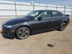 Salvage cars for sale from Copart Greenwood, NE: 2018 Audi A4 Premium Plus