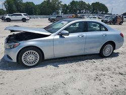 Salvage cars for sale at Loganville, GA auction: 2017 Mercedes-Benz C300