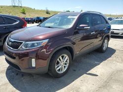 Salvage cars for sale from Copart Littleton, CO: 2014 KIA Sorento LX