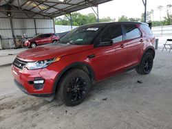 Vehiculos salvage en venta de Copart Cartersville, GA: 2016 Land Rover Discovery Sport HSE