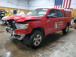 Salvage cars for sale at Kincheloe, MI auction: 2022 Dodge RAM 1500 BIG HORN/LONE Star